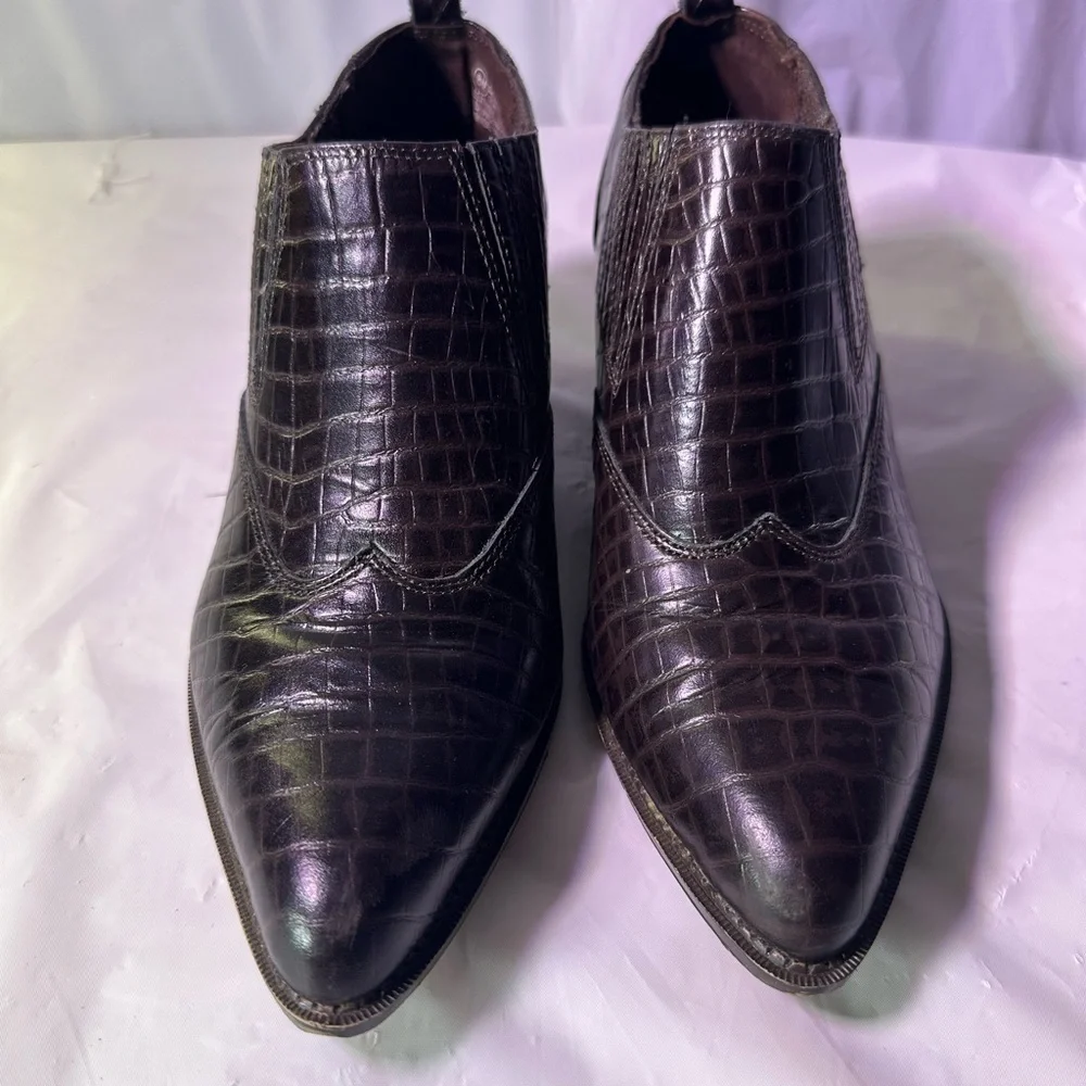 Zodiac Dark Brown Western Boots